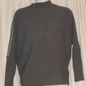 A long sleeves dress sweater